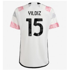 Juventus Kenan Yildiz #15 Bortatröja 2023-24 Korta ärmar